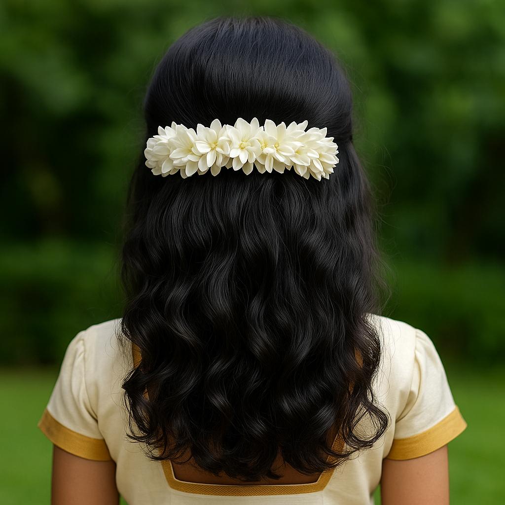 Mullapoo Hair strand - Half metre
