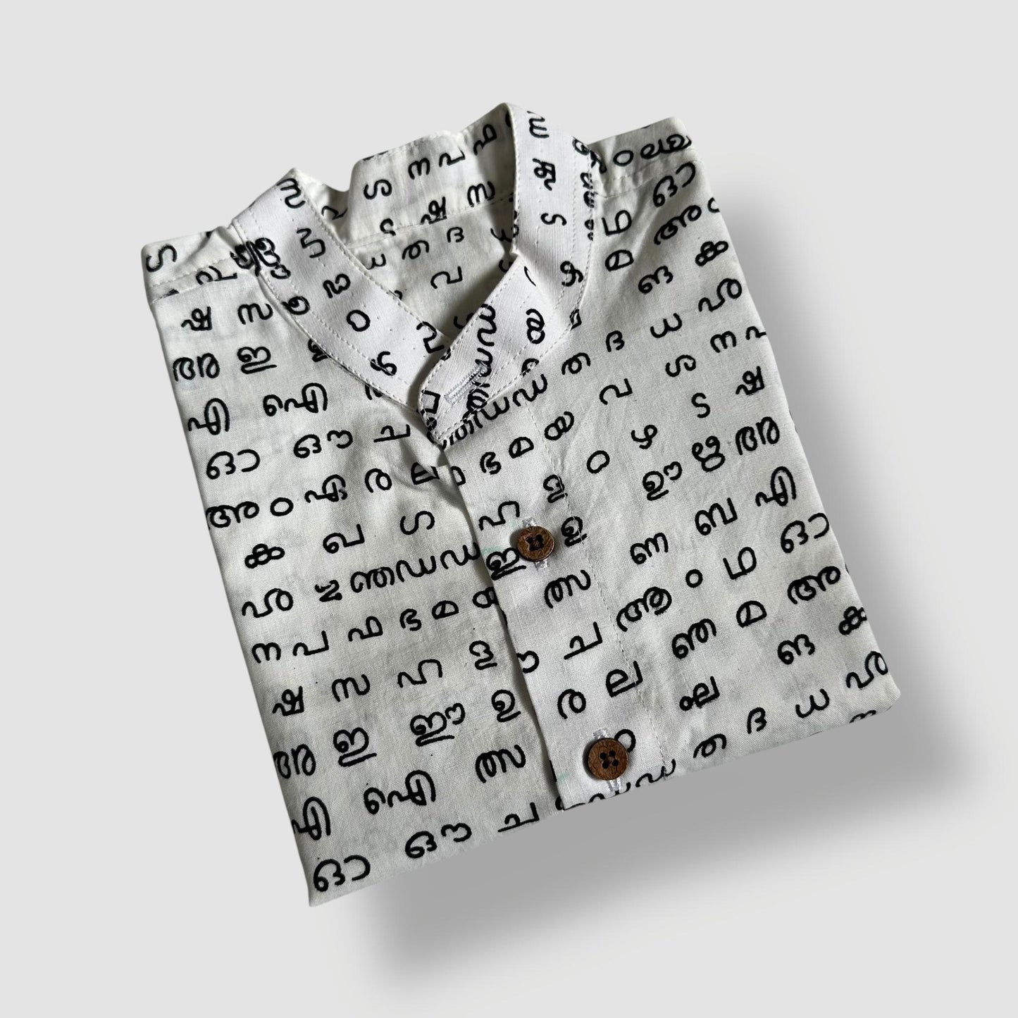 Malayalam Letters Kurta Shirt