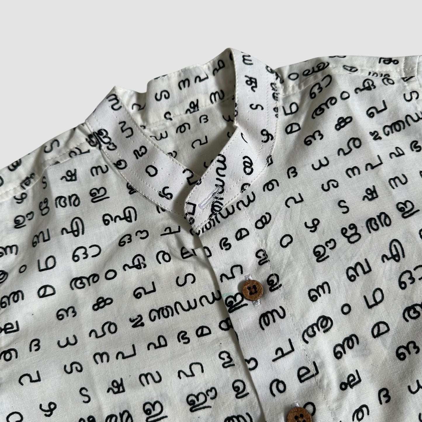Malayalam Letters Kurta Shirt