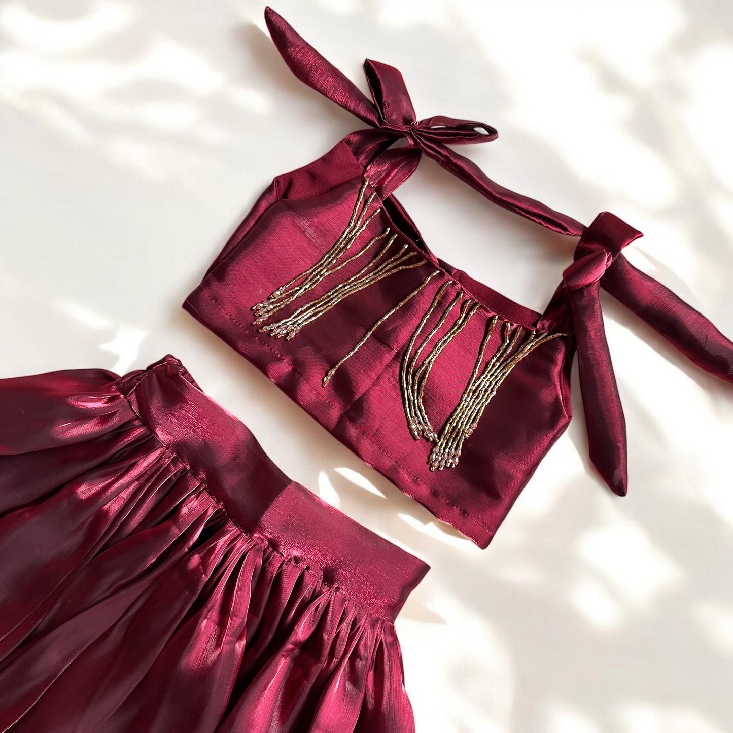 Berry Blush Organza Set