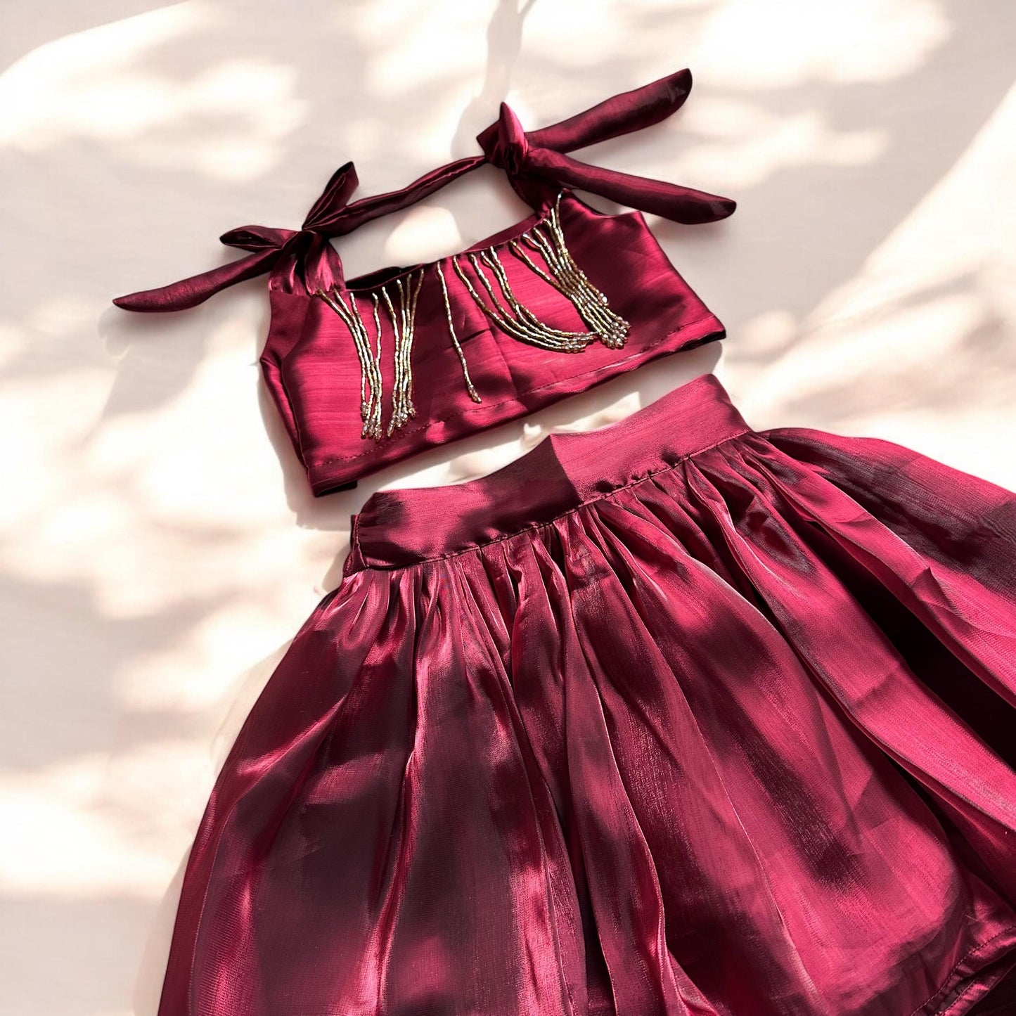 Berry Blush Organza Set