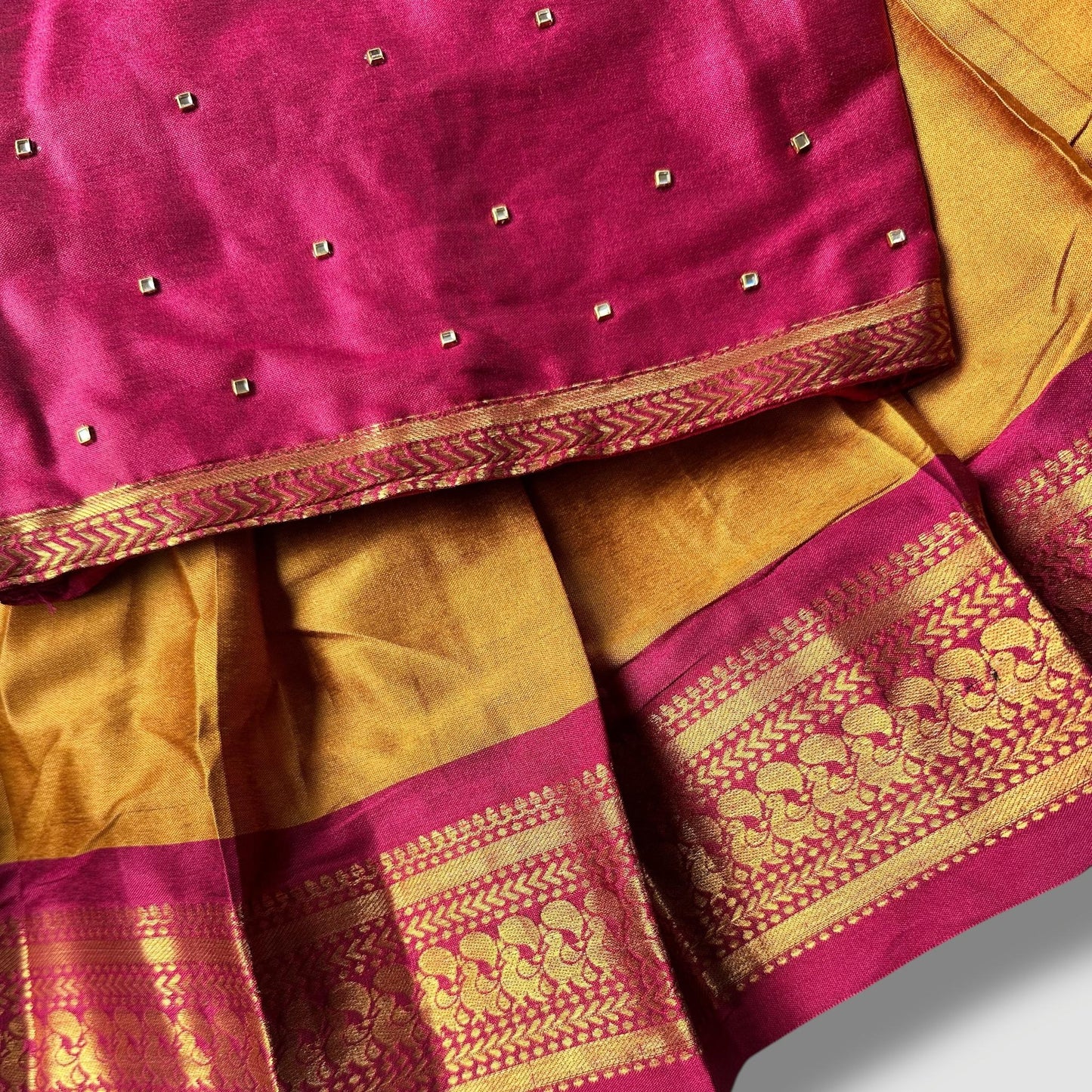 Magenta & Mustard Festive Set