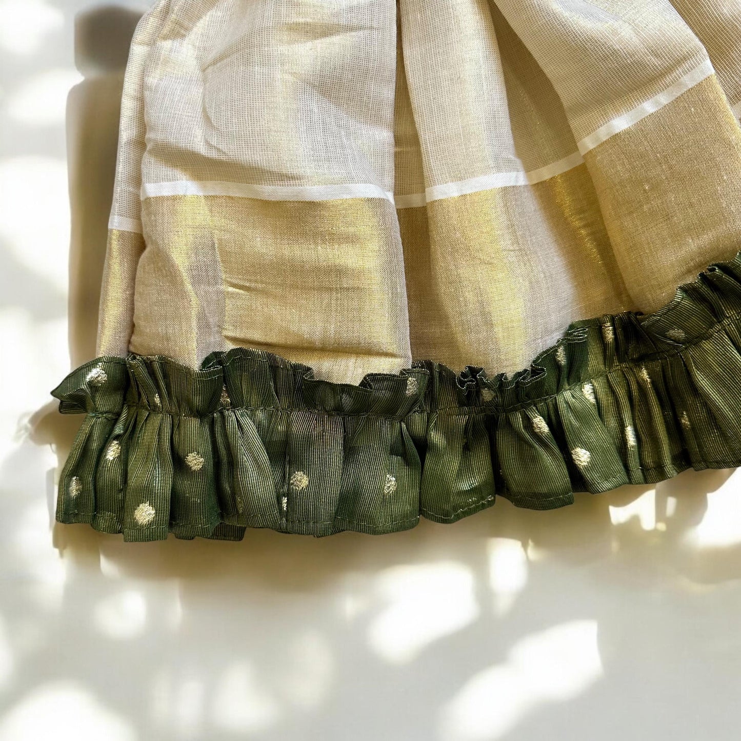 Tissue silk frock - Green