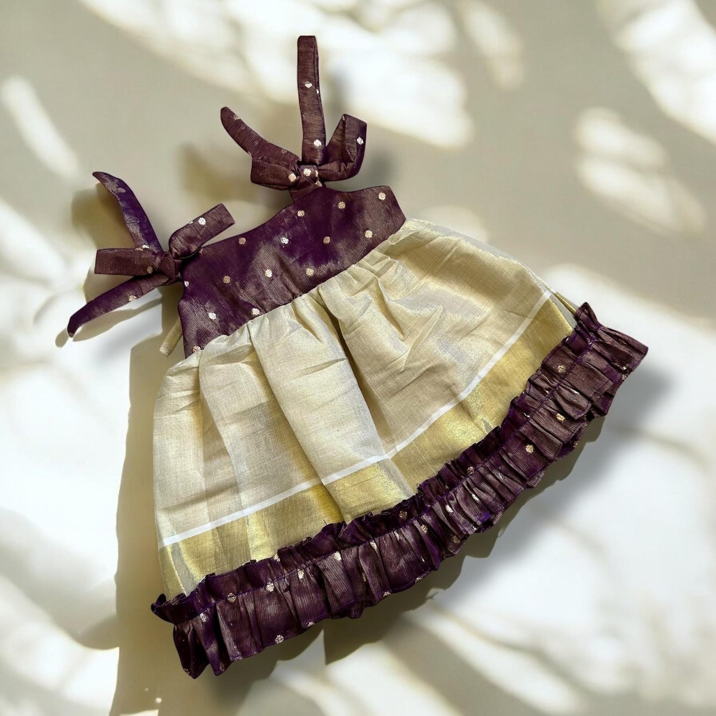 Tissue silk frock - Mulberry