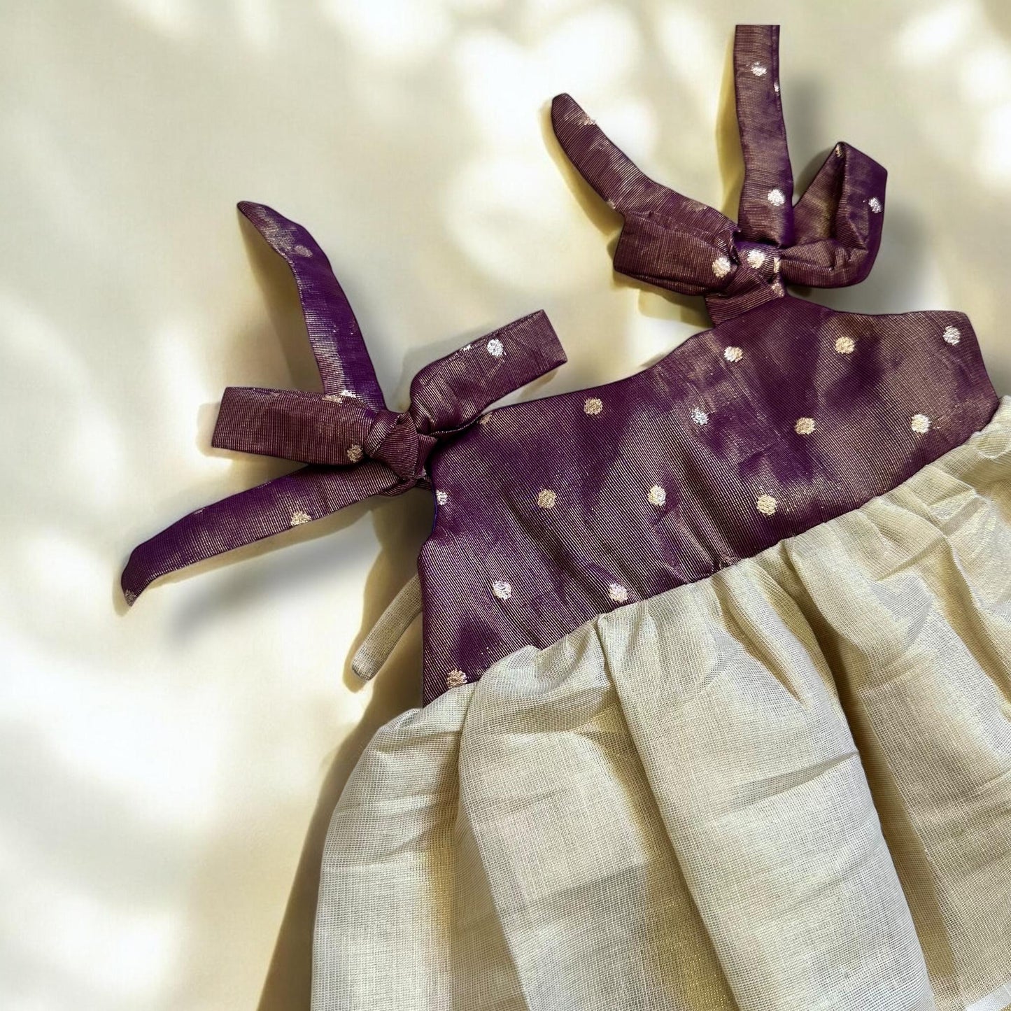 Tissue silk frock - Mulberry