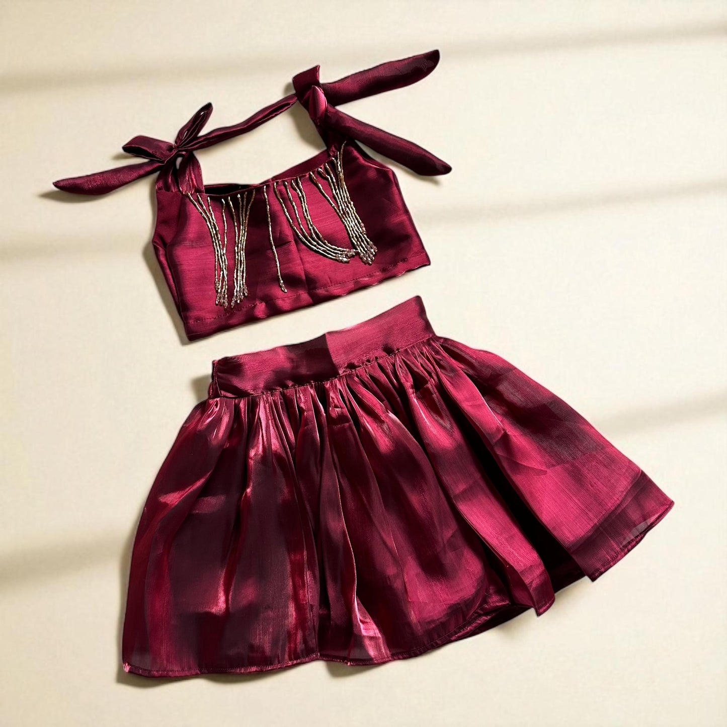 Berry Blush Organza Set